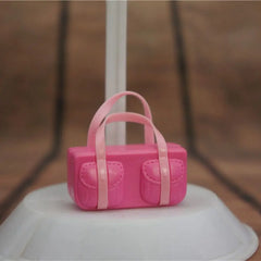 34 Styles Accessories Dollhouse Kids Toys Purse Dolls Handbag 1/6 Doll Accessories Lady Plastic Bag