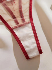 Lingeries Sexy Hot Women Underwear Ultra Thin Bra and Panty Set Delicate Embroidery Romantic See Through Lingerie Lace Sexy Sets