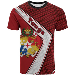 Fashion Tonga T Shirts For Men Summer Casual 3D Printed Polynesia T-shirt Round Neck Short Sleeves Tops Street Loose Tee Shirt