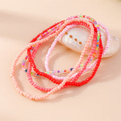 Bohemian Colorful Handmade Beads Anklets for Women Summer Beach Ankle Bracelet Foot Leg Chain Female Girls Jewelry Accessories