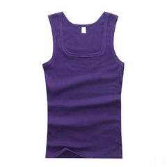 Casual Men's Tank Top Gym Clothing Man Sleeveless Shirt Summer Bodybuilding Vest Gym Fitness Muscle Singlet Clothes T-shirt Hot