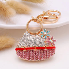 Fashionable Exquisite Bag Keychain Accessories Lady's Handbag Key Chain Pendant 43 Kinds of Style Women Gift Dropshipping