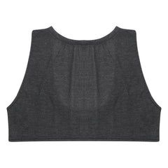 Mens Sexy Muscles Showing Off Crop Top Low Scoop Neck Sleeveless Solid Color Tank Top Vest for Bodybuilding Disco Nightclub