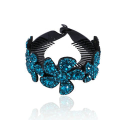 Hairpin Fashion Hair Accessories Ponytails Hair Claw Women Bun Maker Headwear Floral Leaves Hair Claw Bird Nest Twist Clip