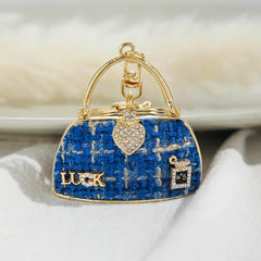 Fashionable Exquisite Bag Keychain Accessories Lady's Handbag Key Chain Pendant 43 Kinds of Style Women Gift Dropshipping