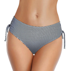 Female Bikini Bottoms Beach Wear Side Tie Adjustable Bathing Suit Swimsuit Ladies Swimsuit Printing Swimming Wear Summer