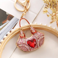 Fashionable Exquisite Bag Keychain Accessories Lady's Handbag Key Chain Pendant 43 Kinds of Style Women Gift Dropshipping