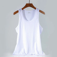 Hot Sale Summer Men Clothing Tank Top Black White Singlets Sleeveless Shirt Fitness Men Vest Gym T-shirts Man Bodybuilding Vest
