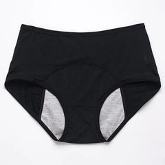 Period Underwear for Women 4 Layer Leakproof Cotton Panties Postpartum Menstrual Overnight Absorbent Underwear Seamless Moisture