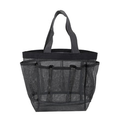 Large Mesh Beach Tote Bag Vacation Beach Toy Bag Swimming Bag Packable for Beach Pool Trip & Vacation