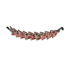 Hairpin Fashion Hair Accessories Ponytails Hair Claw Women Bun Maker Headwear Floral Leaves Hair Claw Bird Nest Twist Clip
