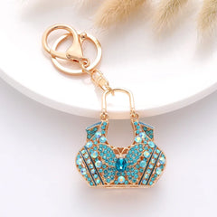 Fashionable Exquisite Bag Keychain Accessories Lady's Handbag Key Chain Pendant 43 Kinds of Style Women Gift Dropshipping