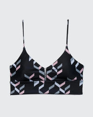 Sexy Printed High-Waist Two-Piece Ladies Swimsuit Bikini Swimwear Trendy Beachwear Female Model for Reference Only