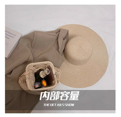 Seaside vacation shell bag 2025new arrival women's satchel bag forest style straw shoulder bag beach chain crossbody bag