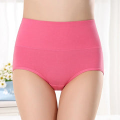 Women's Briefs Comfortable Womens Cotton Underpants High Waist Underwear Sexy Ultra-thin Panties Onderbroek Culotte Push Up 2022