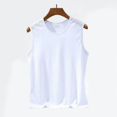Men Running Vest Summer Gym Fitness Male Sleeveless Shirt Workout Training Singlets Tanktop Clothing Sport Tank Top Men