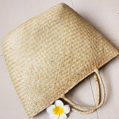 Women'S Classic Straw Summer Beach Sea Shoulder Bag Handbag Tote, Small
