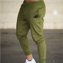 High-quality men's sports pants, running pants, spring and autumn fashion, and casual running pants in 2025