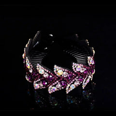 Hairpin Fashion Hair Accessories Ponytails Hair Claw Women Bun Maker Headwear Floral Leaves Hair Claw Bird Nest Twist Clip