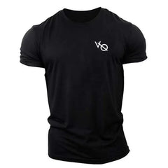 New Men T Shirt Summer Clothing Solid Color Printed Shirts O Neck Oversized Top Casual Streetwear Loose Fitness Clothing For Men