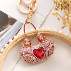 Fashionable Exquisite Bag Keychain Accessories Lady's Handbag Key Chain Pendant 43 Kinds of Style Women Gift Dropshipping