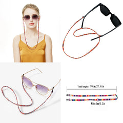 Fashion Eyeglass Chains For Women Bohemia Adjustable Sunglasses Chains Glasses Cord Holder Eyewear Lanyard Necklace Strap Rope