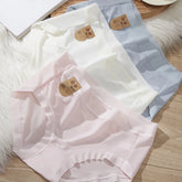 Women Summer Seamless Underwear Panties Ultra-thin Briefs Ice Silk Ladies 7AHigh Quality Breathable Underpants Lingerie