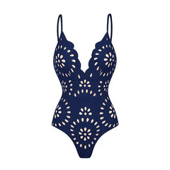 Flaxmaker Summer New Women Sexy Hawaiian Lace Up V Neck Ruffle Swimsuit and Sarong Women Swimwear Set Push Up Bathing Suit