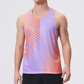 Fashion Simple Men's Tank Tops Outdoor Run Fitness Sports Vest Casual O-neck Sleeveless Shirt Summer Breathable Gym T-shirts Man