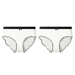 5pcs Women's underwear cotton breathable comfortable briefs summer thin waist briefs girls underwear