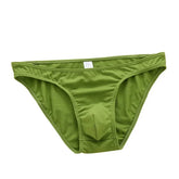 Simple solid color men's underwear pure cotton briefs elastic bag breathable and sweat-absorbing men's RA39