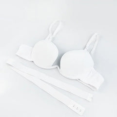 Sexy Women Lingerie U Backless Bras Underwear Deep V Low Cut Push Up Bra Intimates ECMLN Female Breathable Bralette