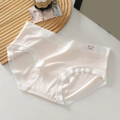 5PCS Soft Cute Panties for Women Underwear Female Lingerie Seamless Briefs Cotton Crotch Bear Underpants Gifts