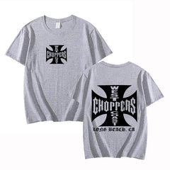 Summer Fashion T Shirt Women Men West Coast Choppers Print T-Shirt Casual Short Sleeve O-Neck Tshirt Vintage Clothing Tee