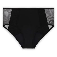 Sexy Women4-Layer Leakproof Menstrual Panties High Waist Absorbent Briefs Breathable Seamless5XL6XLSolid Period Underwear