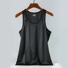 Hot Sale Summer Men Clothing Tank Top Black White Singlets Sleeveless Shirt Fitness Men Vest Gym T-shirts Man Bodybuilding Vest
