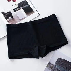 Women Boxers Underwear Cotton Ladies Safety Pants Female Seamless Underpants Solid Cozy Boyshorts Sexy Lingerie Трусы Женские