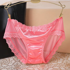 Women's Panties Underwear Lace Briefs Seamless Panties for Women Elastic Low-Waist Underpant Lady Sexy Female Intimates Lingerie