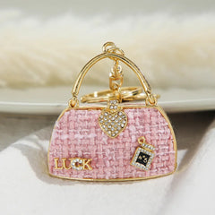 Fashionable Exquisite Bag Keychain Accessories Lady's Handbag Key Chain Pendant 43 Kinds of Style Women Gift Dropshipping