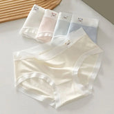 5PCS Soft Cute Panties for Women Underwear Female Lingerie Seamless Briefs Cotton Crotch Bear Underpants Gifts