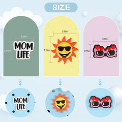 Rubber Beach Bag Accessories Charms - 3" Beach Charm Accessories for Rubber Beach Totes Perfect Tote Accessories for Summer
