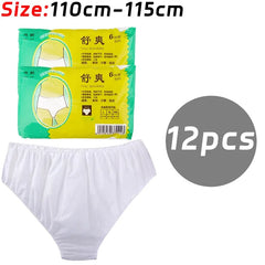 Light Thin Panties for Women Breathable Underpants Women Hygienic Briefs Disposable Female Underwear Travel Sports Soft Lingerie