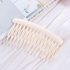 Hair Accessories 15 Teeth Women Hair Clip Frosted Headwear Hair Comb Clip Fashion Headdress Broken Hair Hairpins Women