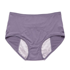 Period Underwear for Women 4 Layer Leakproof Cotton Panties Postpartum Menstrual Overnight Absorbent Underwear Seamless Moisture