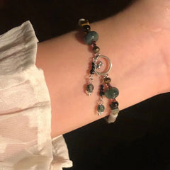 Retro Jewelry Accessories Simple Gift Natural Stone Bracelet New Chinese Style Choker Jade Bracelet Women Jewelry Accessories