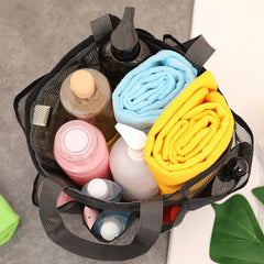 Large Mesh Beach Tote Bag Vacation Beach Toy Bag Swimming Bag Packable for Beach Pool Trip & Vacation