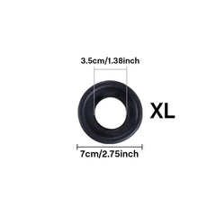 Ring of Accessories For Penis Pump Black Ring Sleeve Penis Enlargement Vacuum Pump And Extender Replacement Part Sex Toy For Men