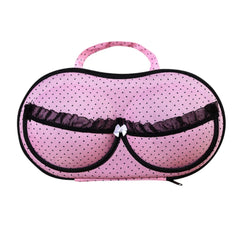 Waterproof Portable Lingerie Storage Box for Women's Underwear and Bras Bra Underwear Lingerie Case Travel Bag Lingerie Case