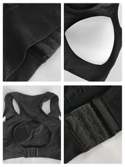 Women's underwear sports underwear vest, shock-proof, stable and effective shaping, and has the effect of tightening the back li