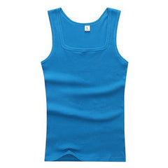 HOT Summer Male clothes Women Basic Elastic Tank Tops 00% Pure Cotton Sleeveless Fitness T-shirt Elastic Bodybuilding Vest